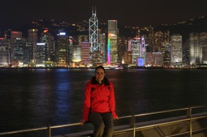 Hong Kong by night